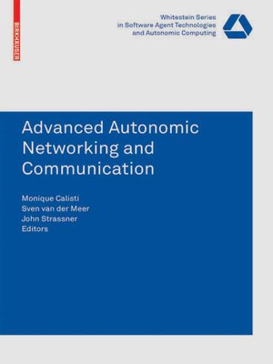 cover image of Advanced Autonomic Networking and Communication